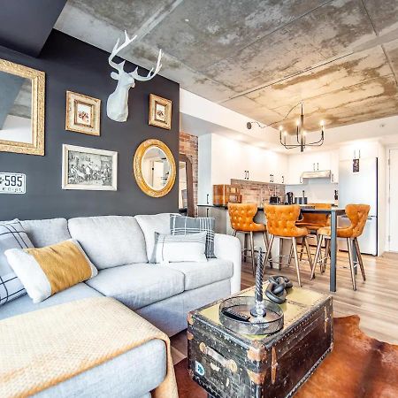 Quebec, Rustique Chic En Ville, Piscine Sur Le Toit Pour 2 A 6 Invites ภายนอก รูปภาพ