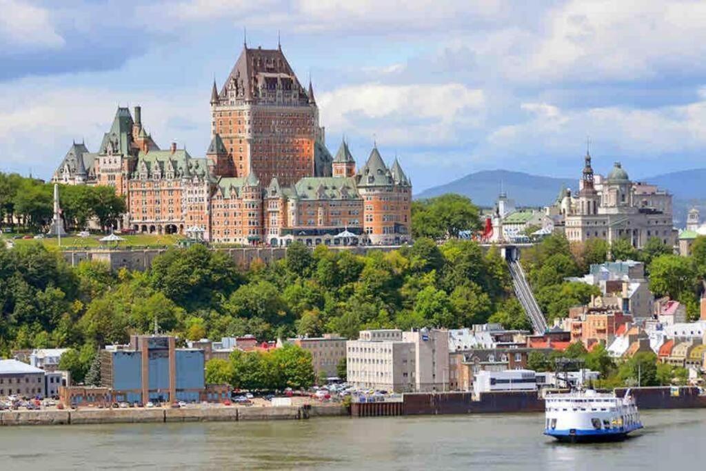 Quebec, Rustique Chic En Ville, Piscine Sur Le Toit Pour 2 A 6 Invites ภายนอก รูปภาพ