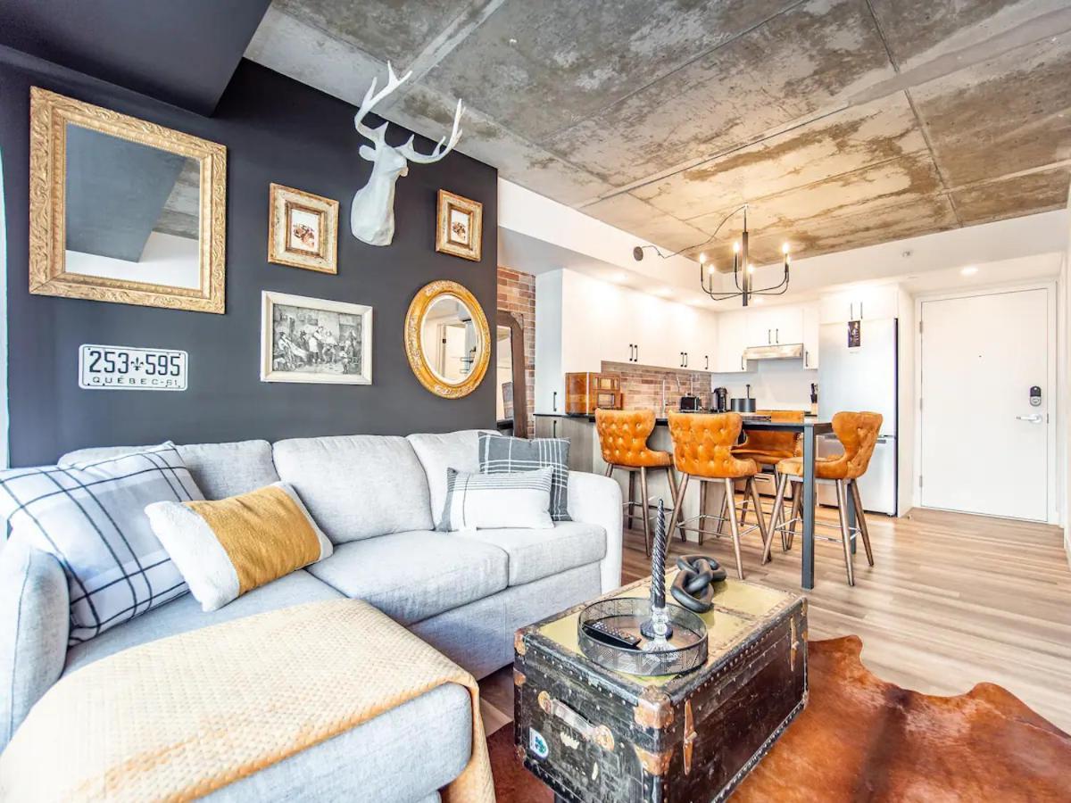 Quebec, Rustique Chic En Ville, Piscine Sur Le Toit Pour 2 A 6 Invites ภายนอก รูปภาพ