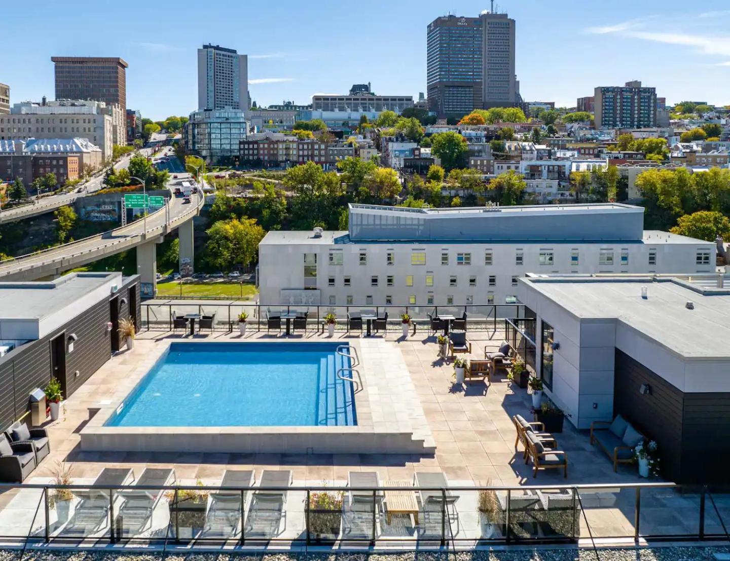 Quebec, Rustique Chic En Ville, Piscine Sur Le Toit Pour 2 A 6 Invites ภายนอก รูปภาพ